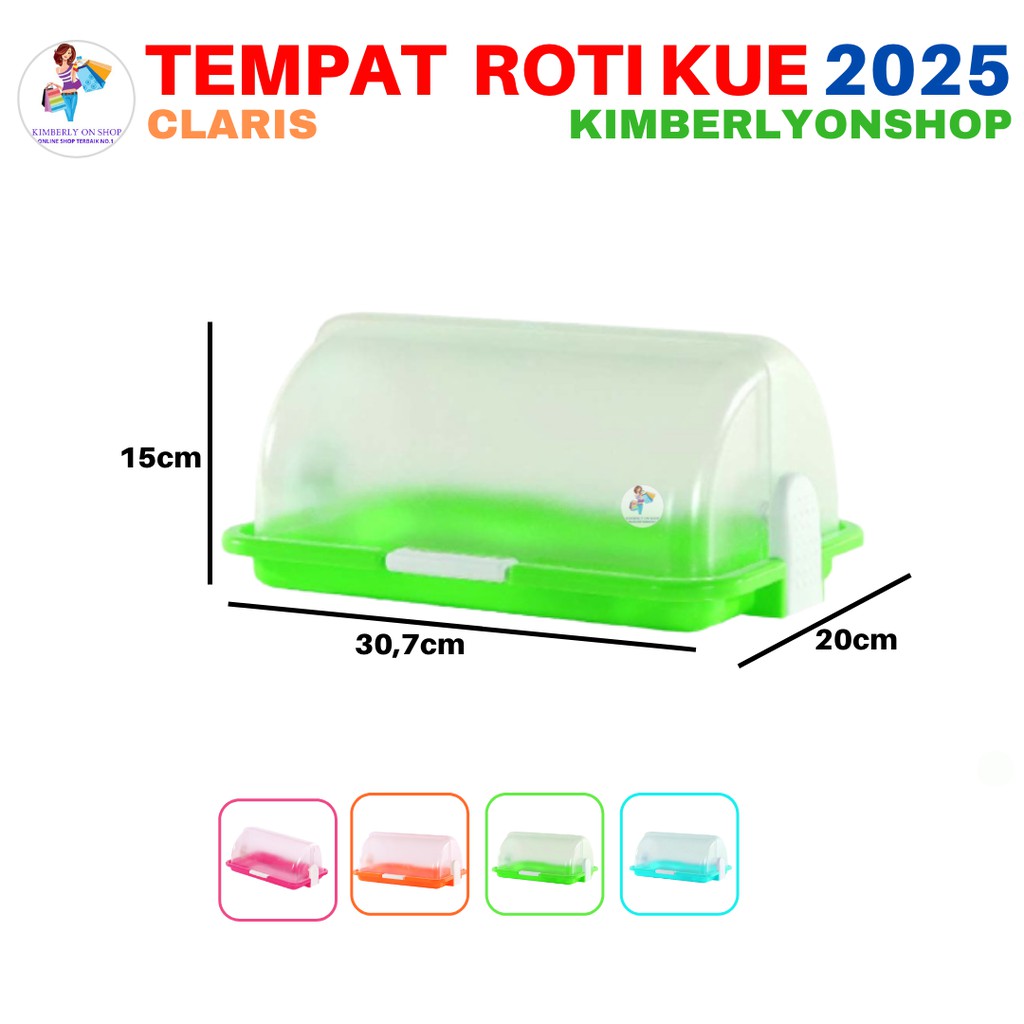 Kimberlyonshop Tempat Roti Kue Makanan Breadcase Muffin 2025 Claris