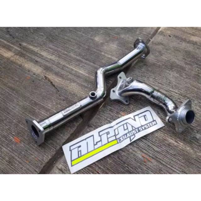 DOWNPIPE FRONTPIPE BRIO, JAZZ Ge8 ALPINO EXHAUST