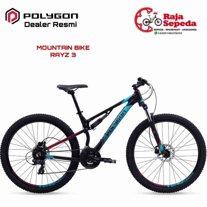 SEPEDA GUNUNG MTB POLYGON RAYZ 3 27.5 S