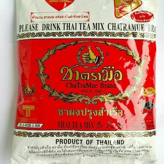 

THAI TEA NUMBER ONE/TEH HIJAU - CHATRAMUE BRAND -ORIGINAL THAILAND - tth1507