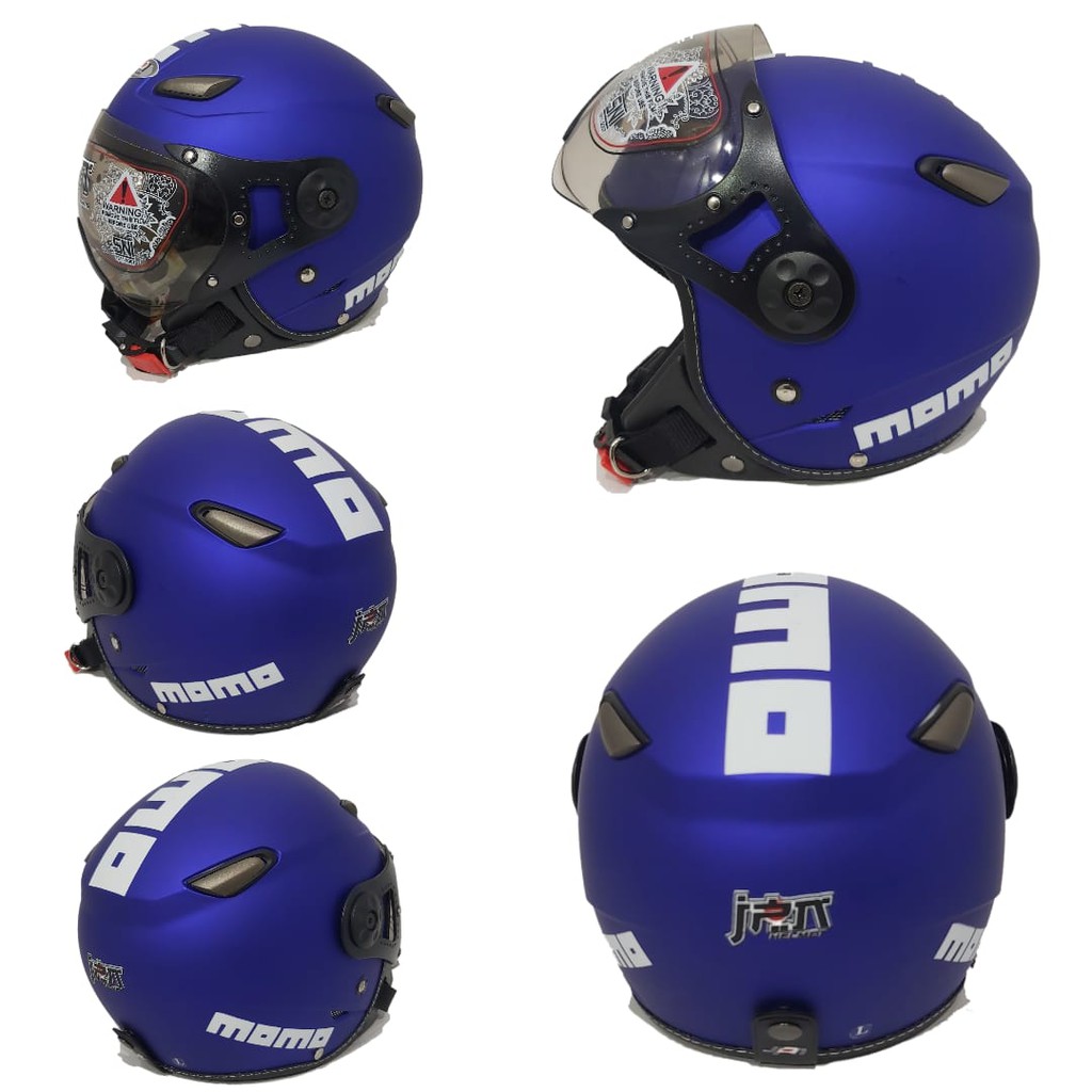 Helm Bogo JPN Momo Pilot Biru Doff