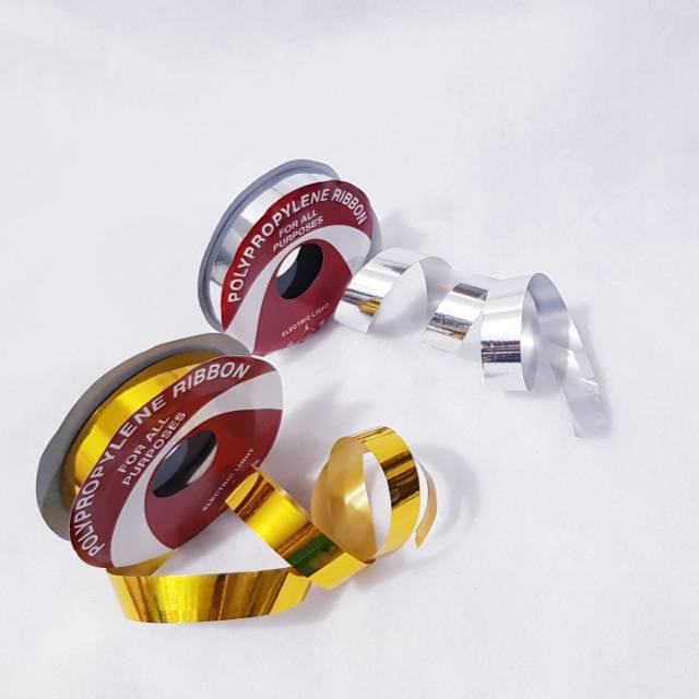 

PITA KADO METALLIC JAPAN GOLD & SILVER LEBAR 2CM ISI 18METER