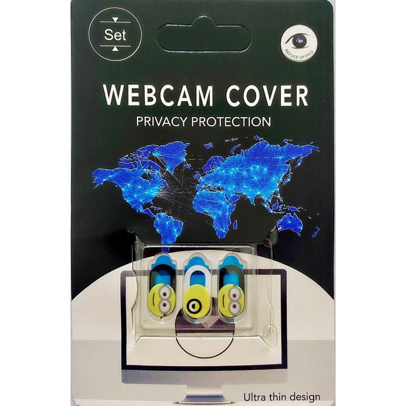 READY STOCK WEBCAM COVER WITH BOX MOTIF CUTE/CARTOON BTS