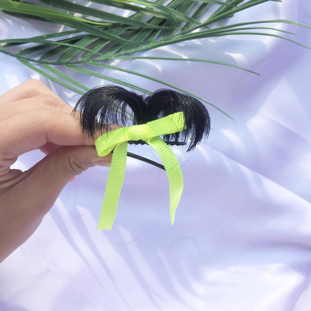 Jepit Jambul bayi SV Jepit Rambut Model Princess Bayi Anak Perempuan Rambut Palsu Jepit Rambut Anak