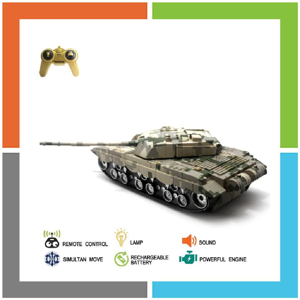 Mainan Remote Control RC Tank Tiger