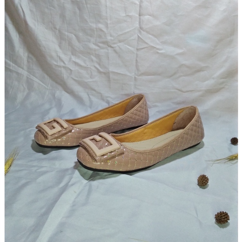 Sepatu Flat Shoes Wanita FlatShoes Balet Wanita Sepatu Balet Wanita - KhariismShoes