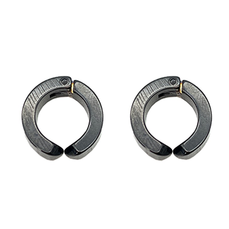 Anting Bahan Titanium Steel Gaya Harajuku