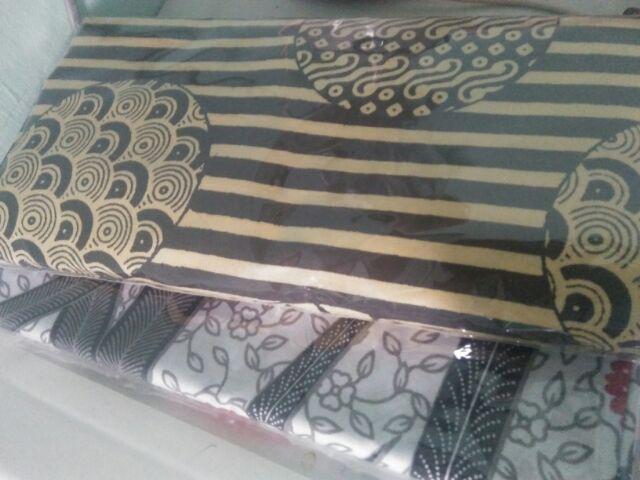 Rm Kain Batik Printing Murah Dan Embos Motif Bunga Daun Ilalang Kain Bahan Baju Cewek Tunik Blus