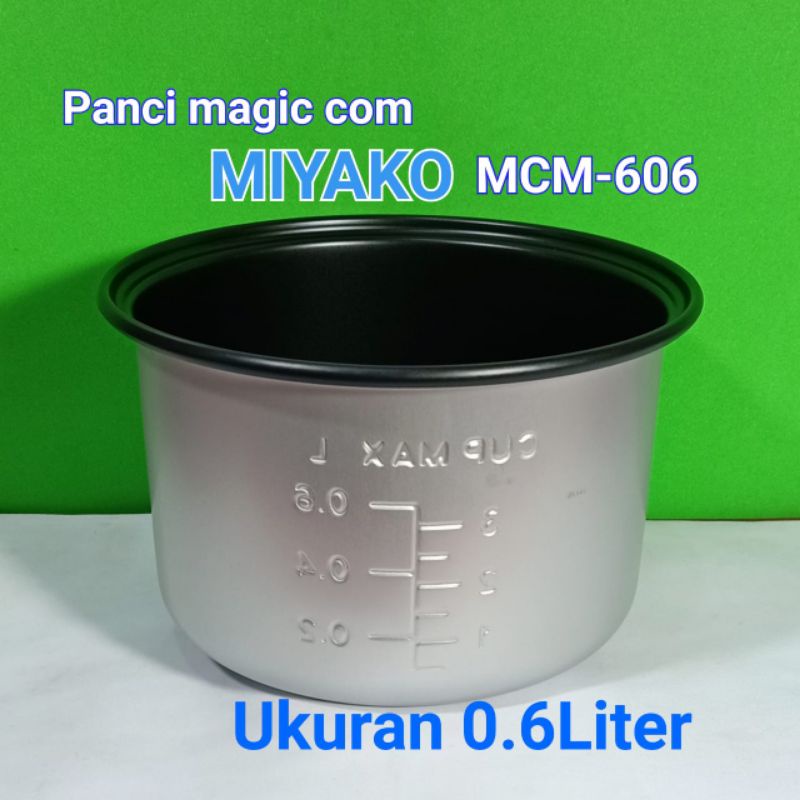 PANCI RICE COOKER MIYAKO DLL 0,6L SAMPAI 2L LENGKAP