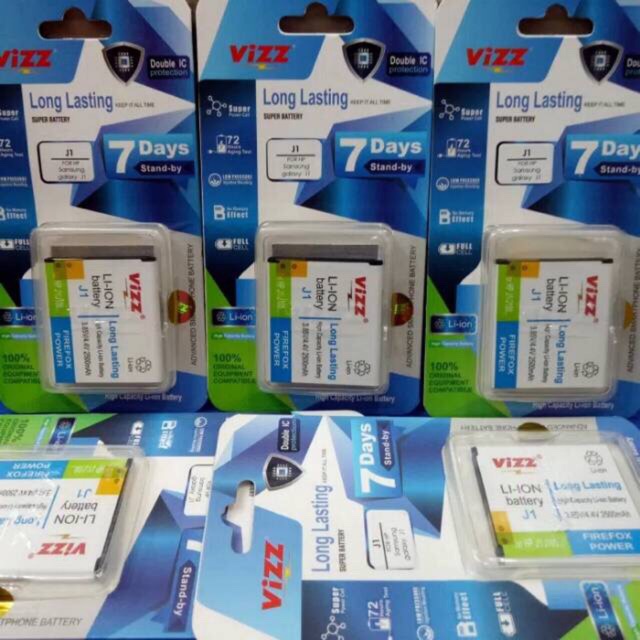 BATERAI BATRE BATTERY VIZZ MURAH SAMSUNG  J1 / J100 2500MAH DOBBLE POWER Baterai double Power Vizz samsung j1/j100