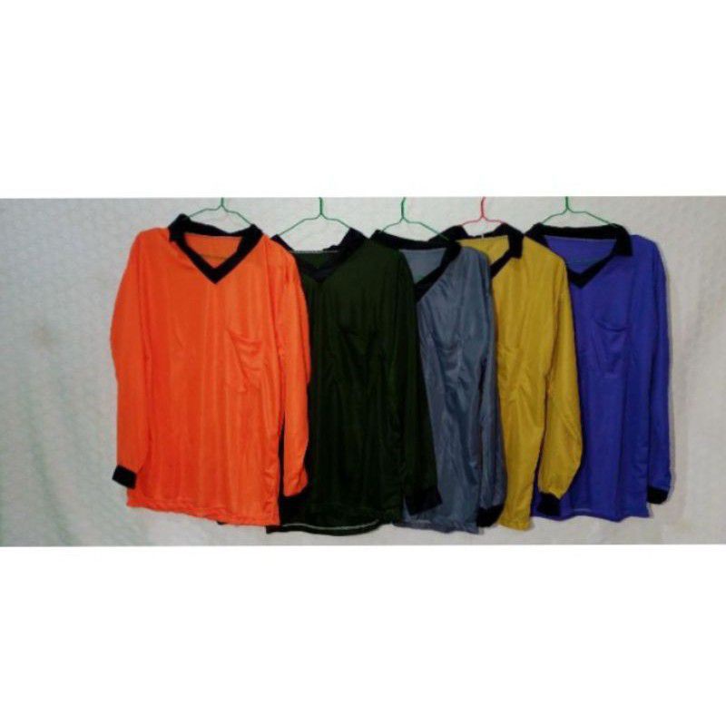 kaos Tani lengan panjang kerah kaos basahan sawah petani proyek lapangan murah sawah