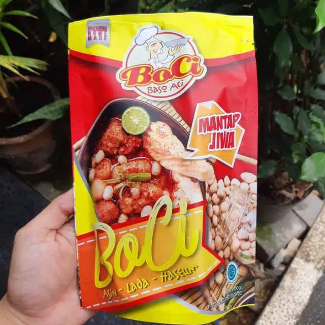 

Baso Aci Boci Mantap Jiwa Cuanki Boci Geprek Extra Pedas