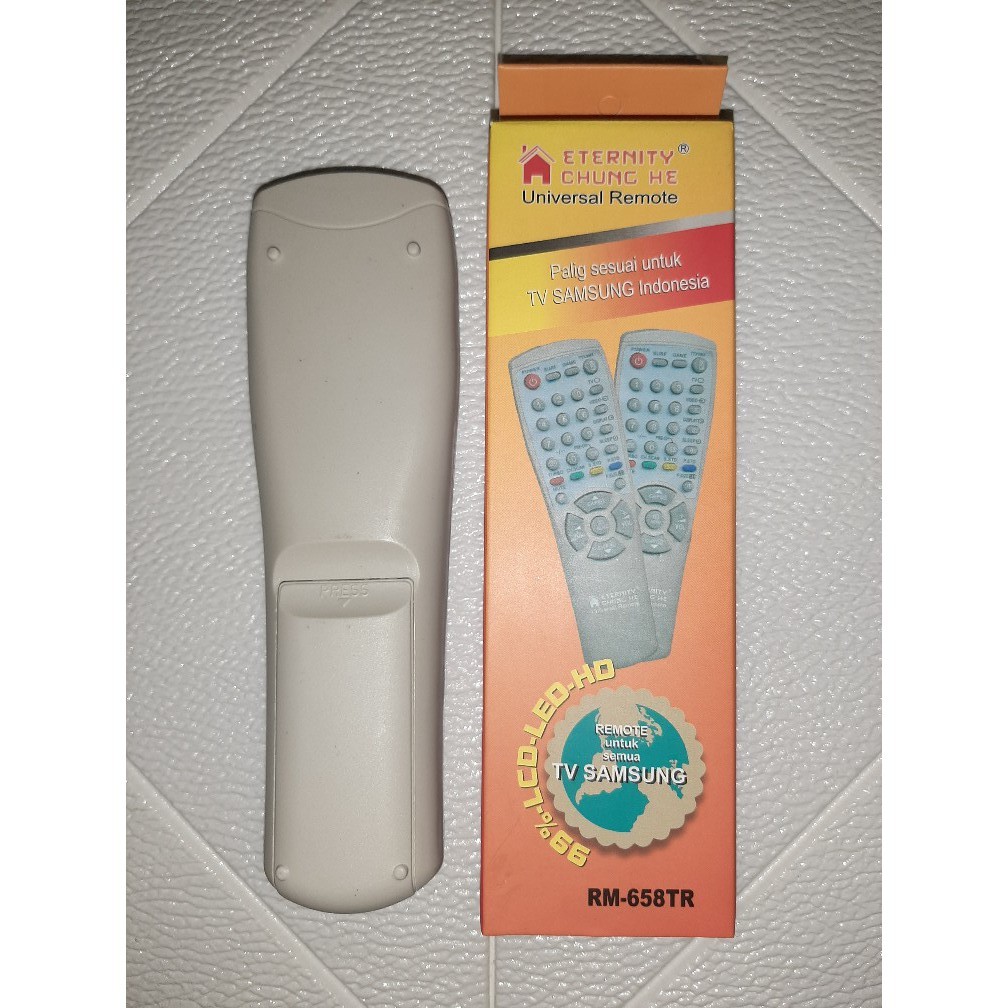 Remot Remote TV SAMSUNG Multi Tabung 658 tanpa setting