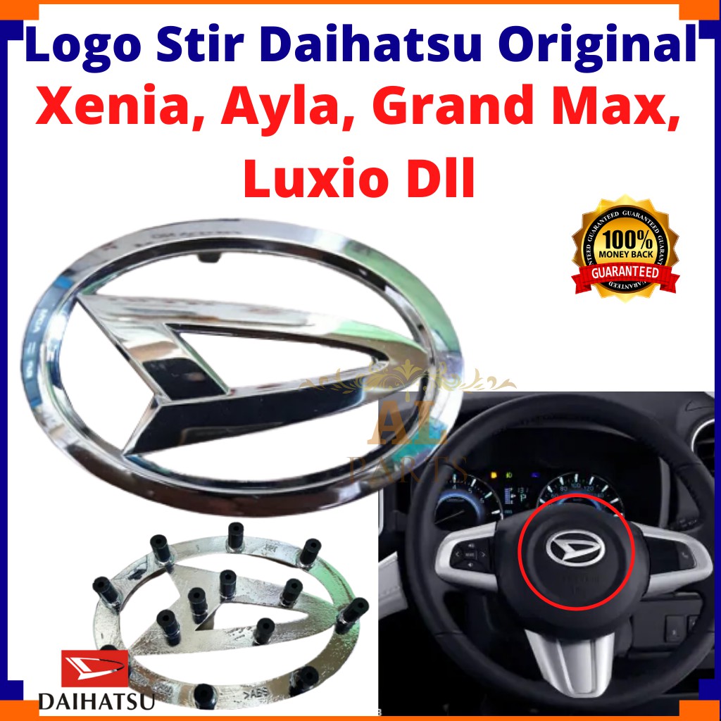 Logo Stir Daihatsu Xenia/ Logo Stir Daihatsu Ayla/ Logo Stir Daihatsu Sigra/ Logo Stir Terios