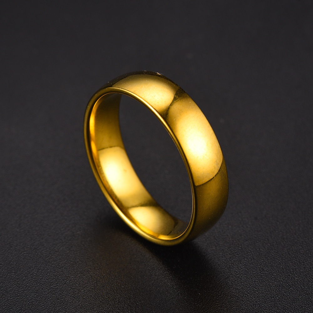 cincin couple mata,Titanium gold motif termurah