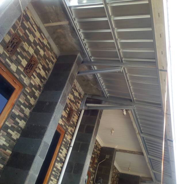 Kanopi Baja Ringan atap Galvalum