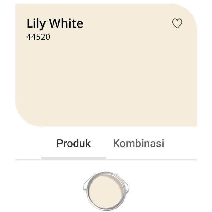 Dulux Pentalite Lily White 44520 (2.5 L)