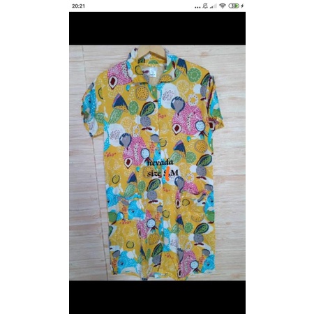 Baju Daster / Daster Busui / Daster Panjang Selutut Busui / St Yves Daster Busui Kancing Depan Ukura