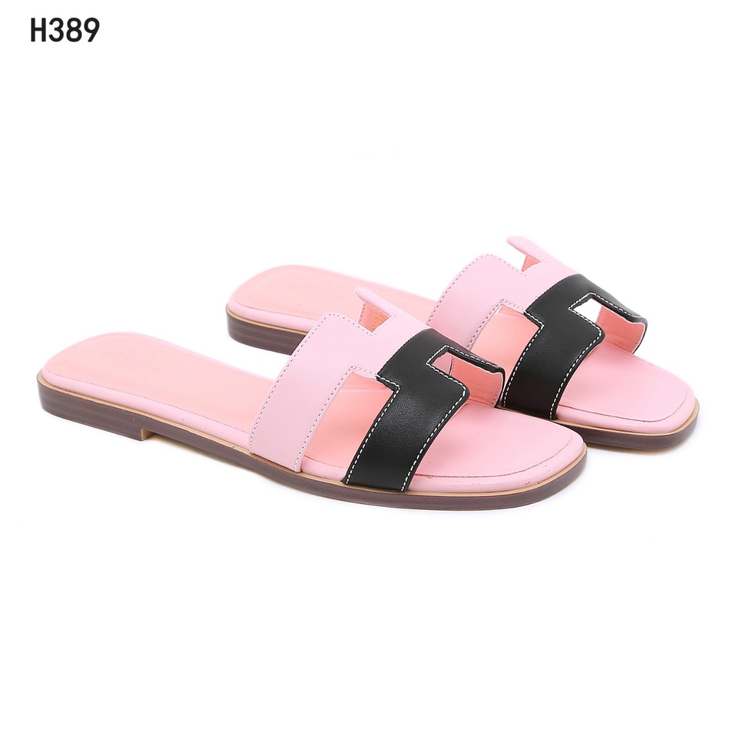 H Two Tone Sandal #H389