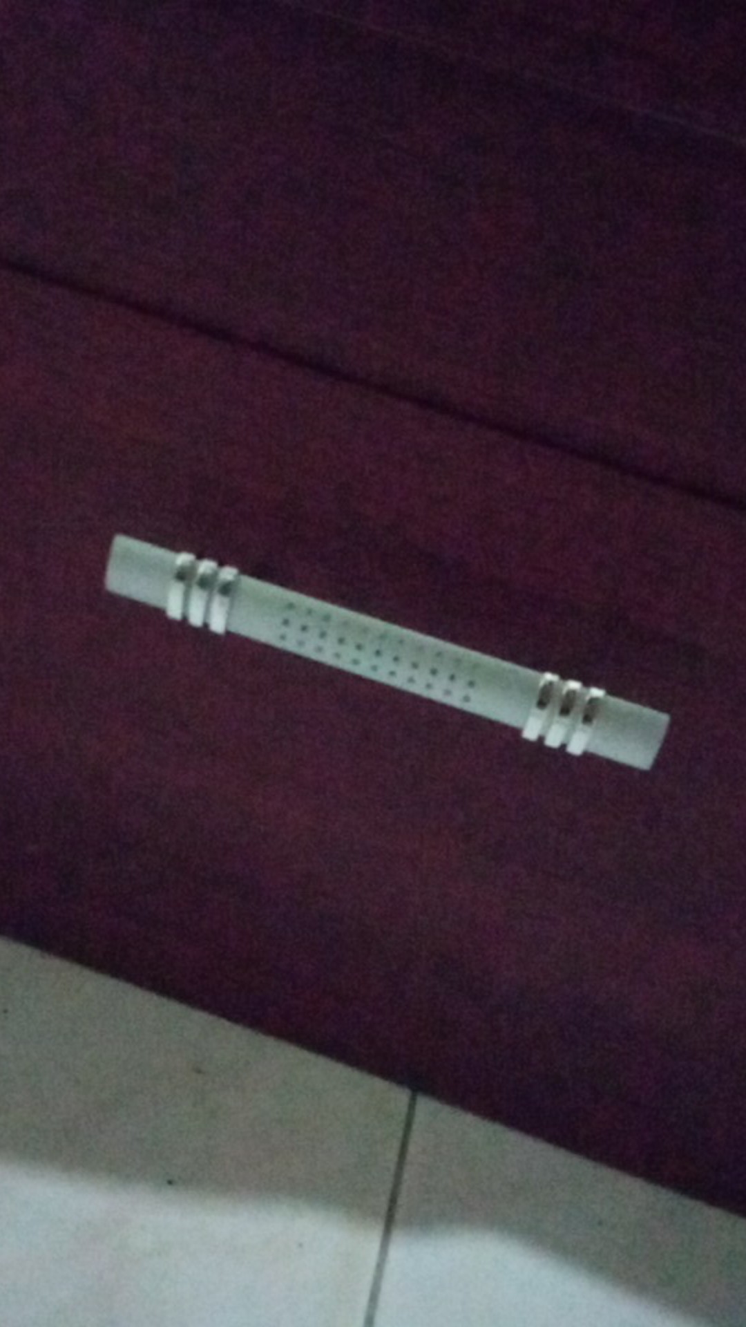 Handle Lemari Pegangan Plastik Bintik Chrome 96 160 Bukan Aluminium Huben 211