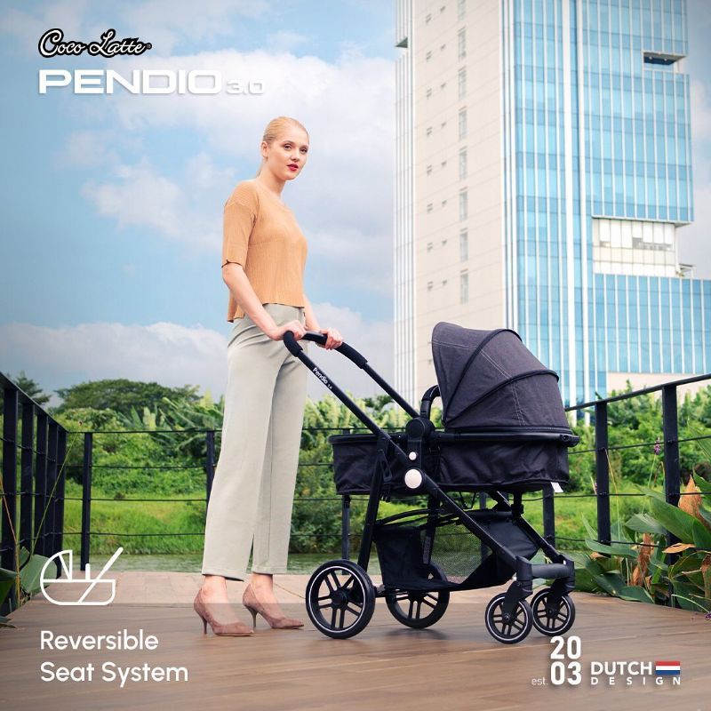 Cocolatte Stroller Pendio 3.0 Kereta Dorong Bayi Hadap Ibu