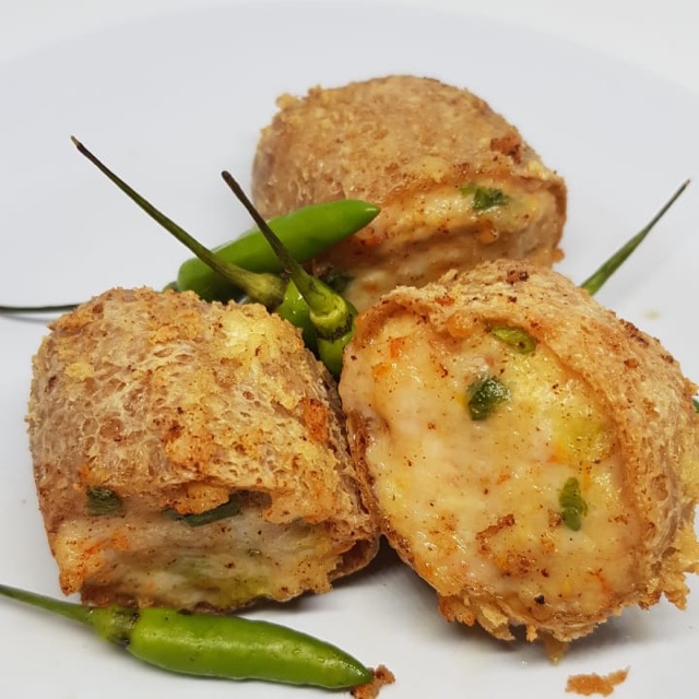 

Frozen tahu walik with mozarela