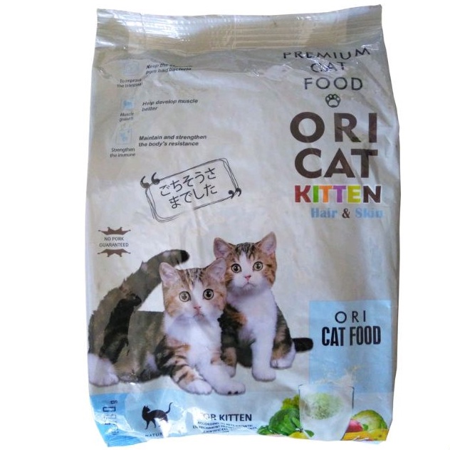 Makanan Kucing Ori Cat Kitten Premiun Cat Food Oricat Kemasan Baru 800gram