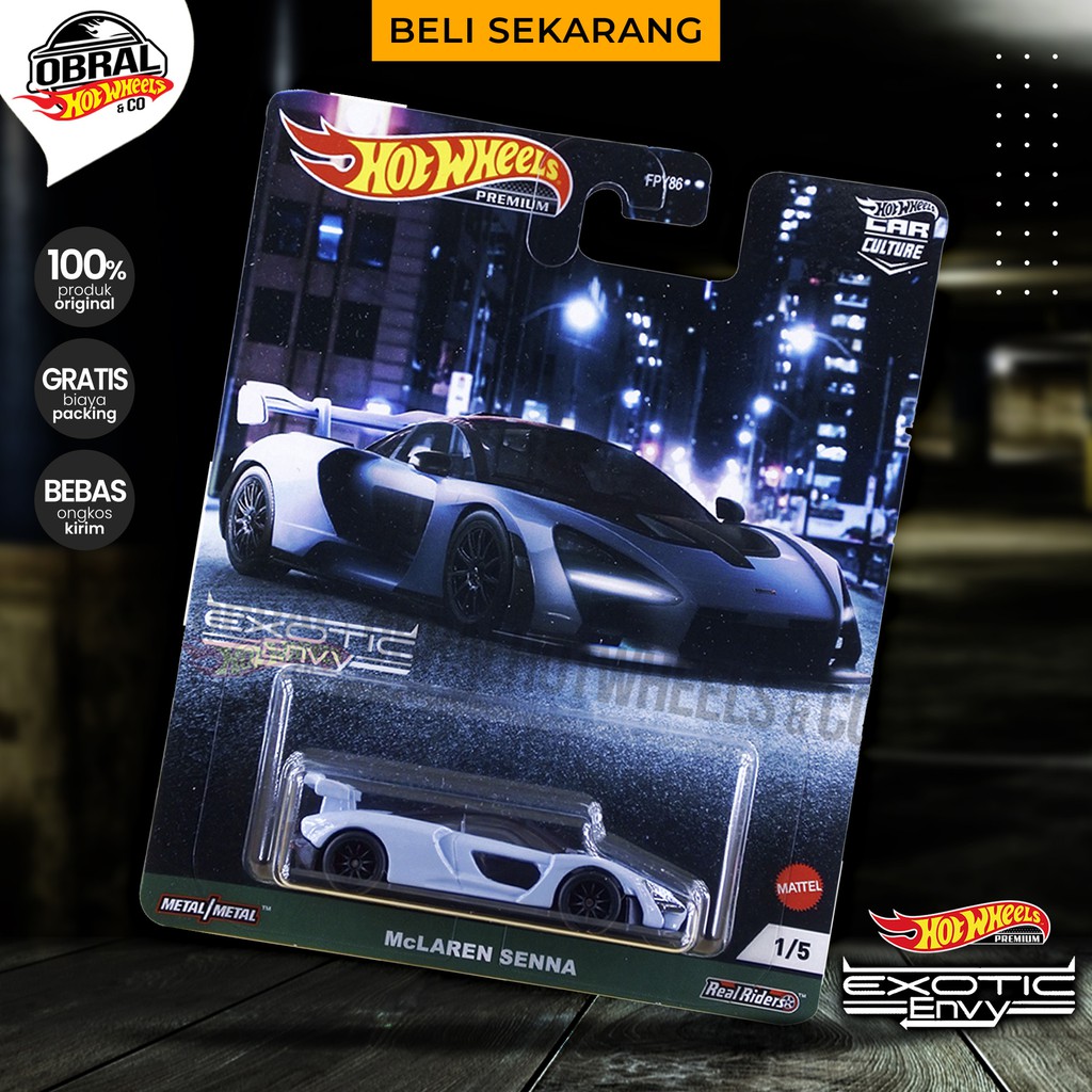 Hot Wheels Exotic Envy - McLaren Senna