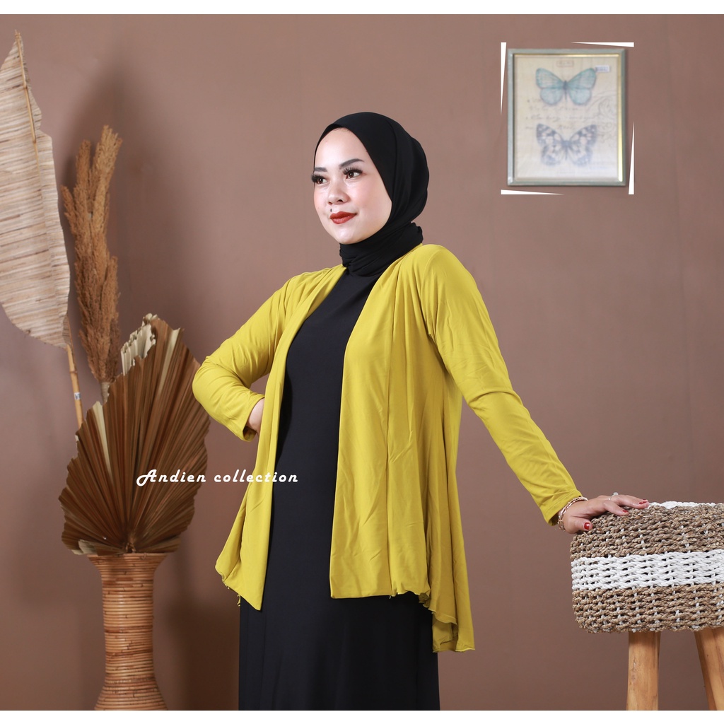 Outer Wanita model terbaru /kardigan jersey