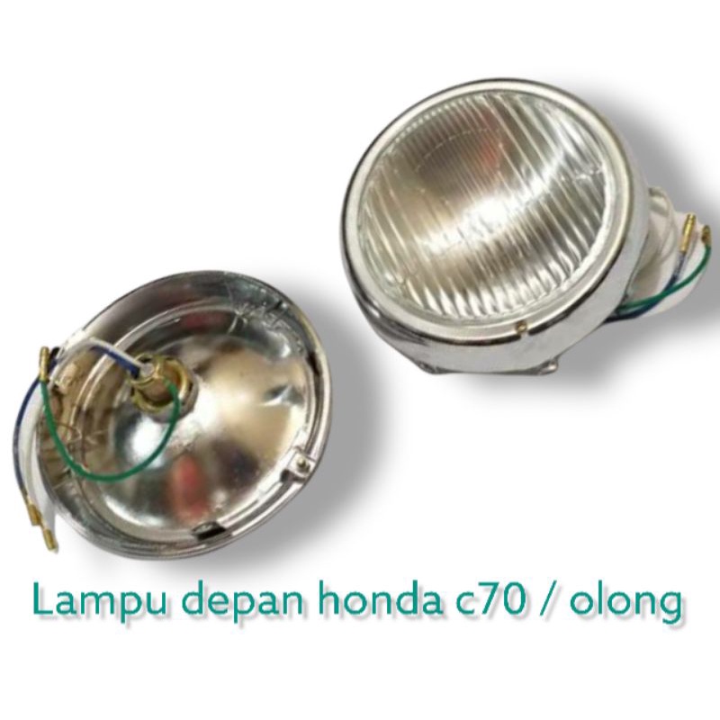 LAMPU C70 LAMPU DEPAN C70 MERK OSK