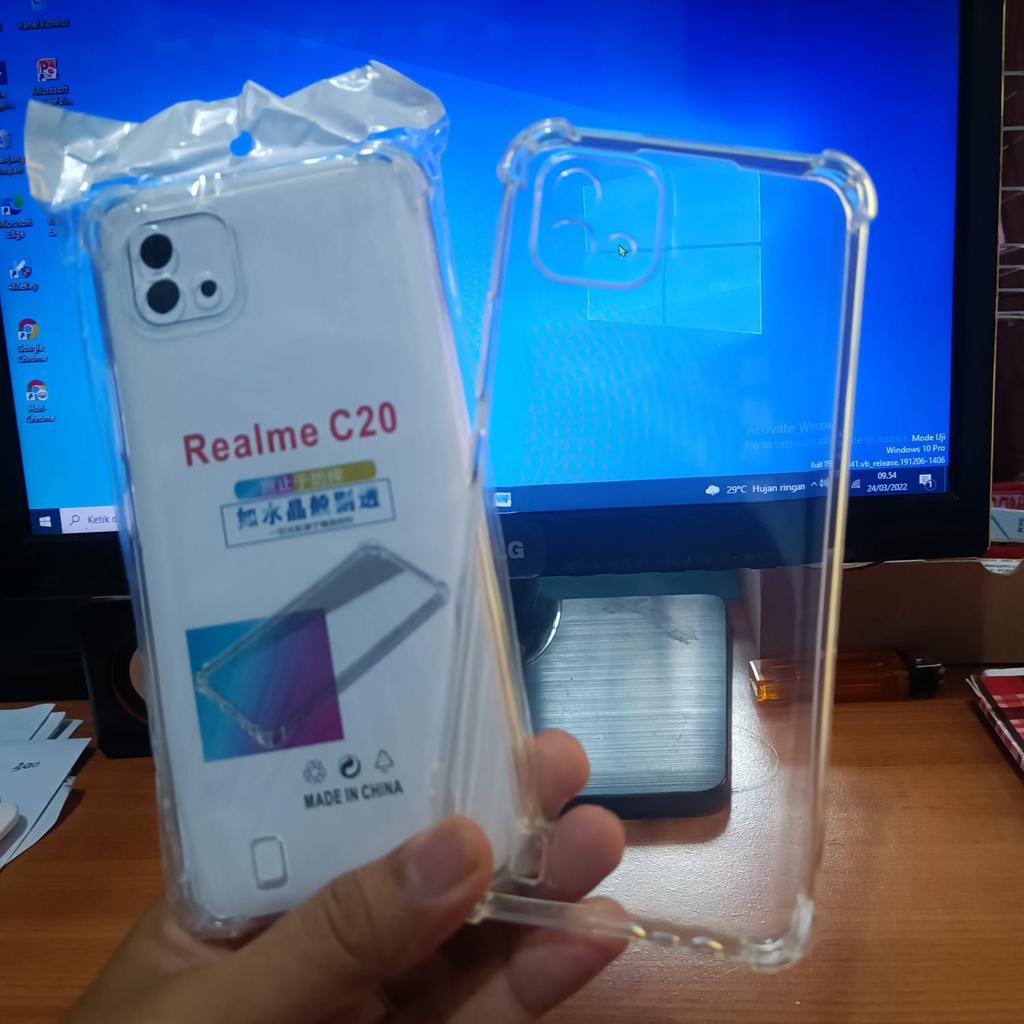 Soft Case Realme C11 2021 / Realme C20 Case Clear HD Tpu Transparan Bening Premium Case Antikrek