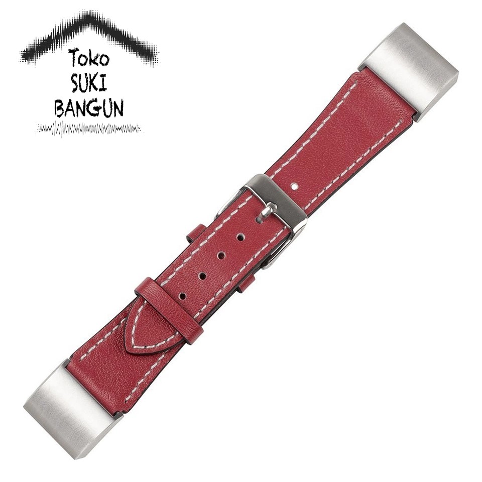 TALI JAM Fit Charge 2 Leather STITCH Watch Strap Band