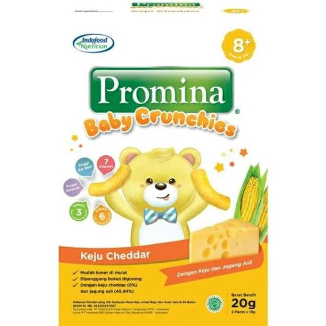 Promina Home Made 8+ 100gr FREE Promina Baby Cruncies 20gr