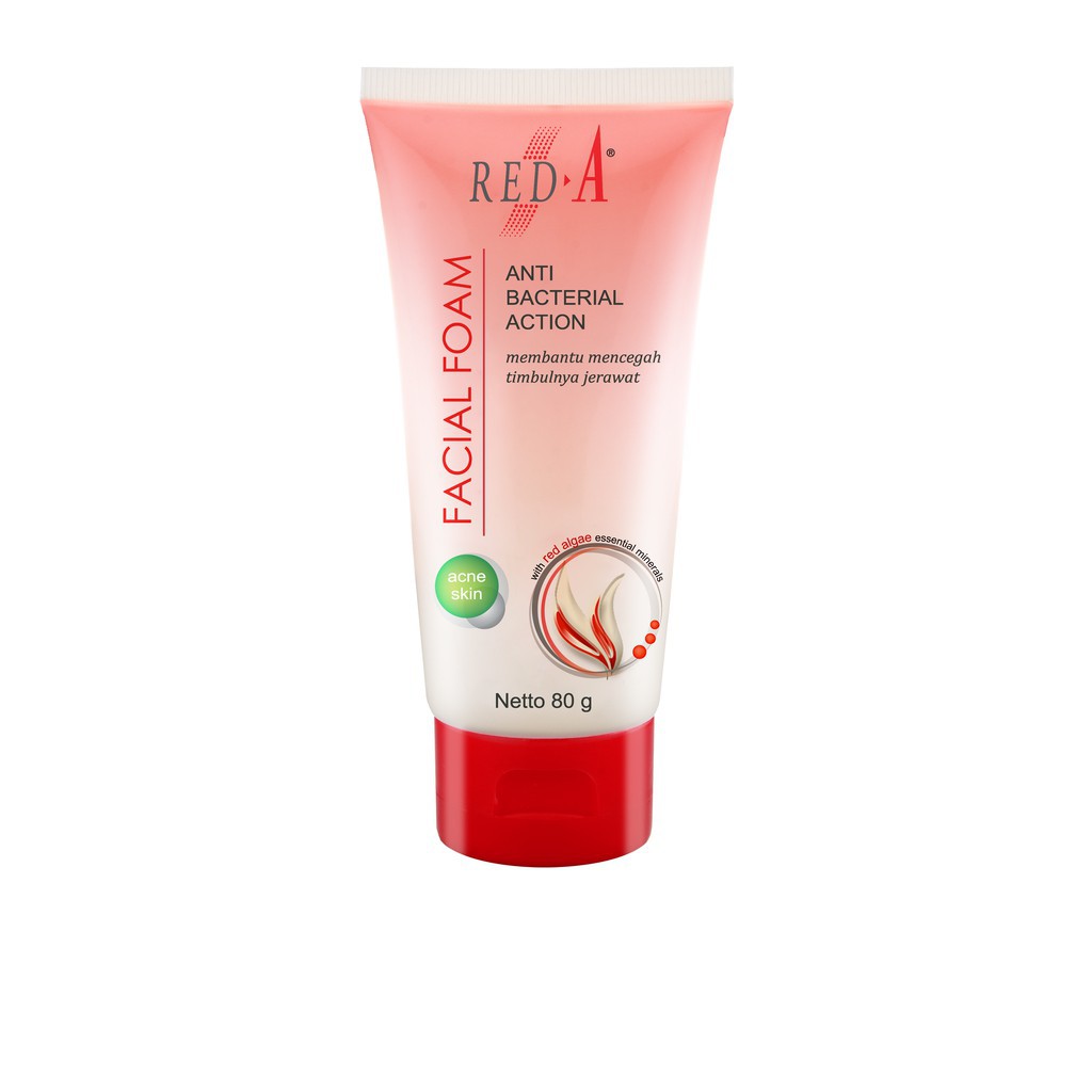 Red-A Facial Foam Acne Skin 80G