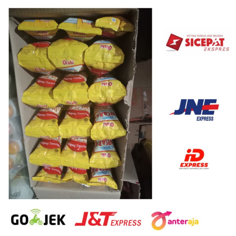 

Pop Corn Jagung Berondong Rasa Karamel 1 dus isi 60 Pcs