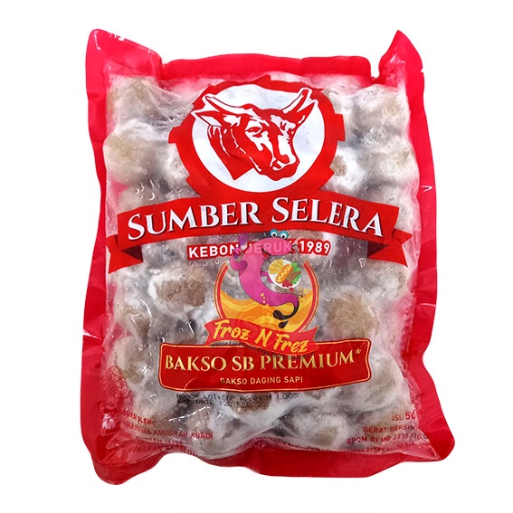 

SUMBER SELERA Bakso Sapi 650 Gram (50 Pcs) - SB Premium