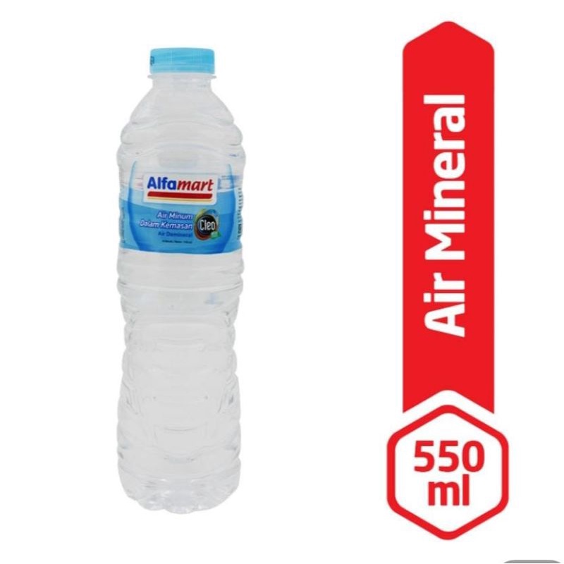 

Alfamart Air Mineral 550 ml