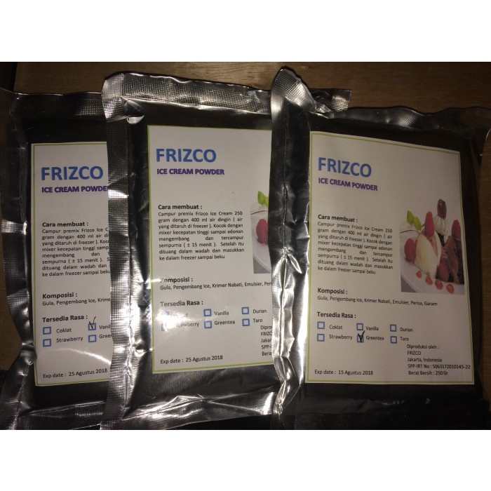 

vs2011bd Bahan Es Krim Frizco 250Gr - Coklat Fsfs201
