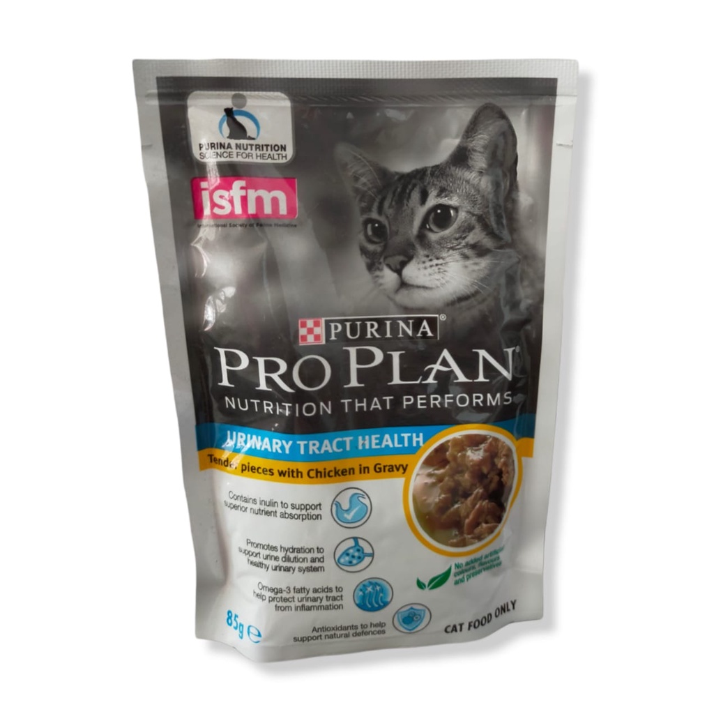 Jual Pro Plan Urinary Tract Health Wet Food Kemasan Pouch 85 gram
