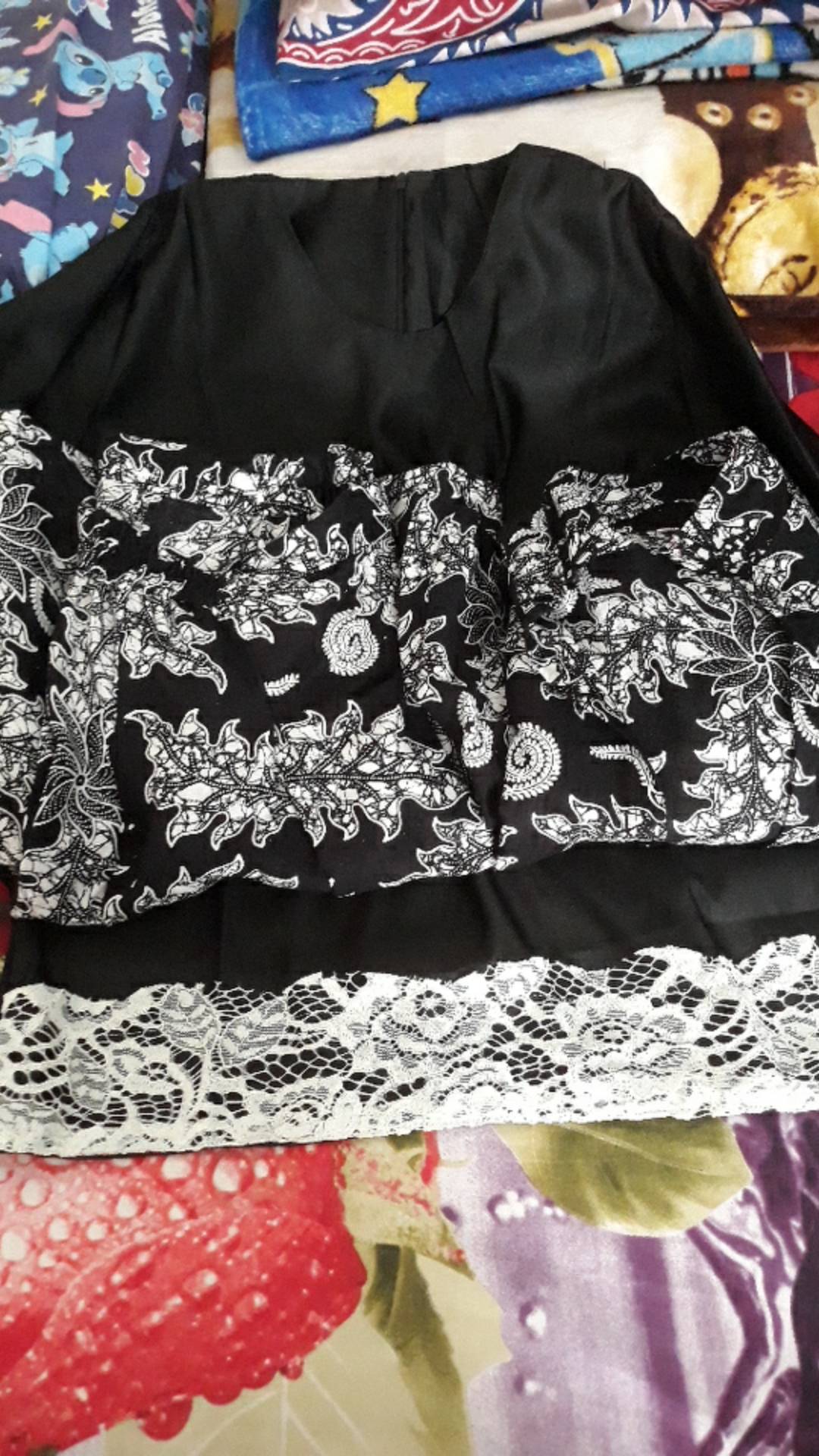 Maura Couple - Sania Ruffle Batik Couple Ori Ndoro Jowi Dnt Garansi Termurah Shopee -