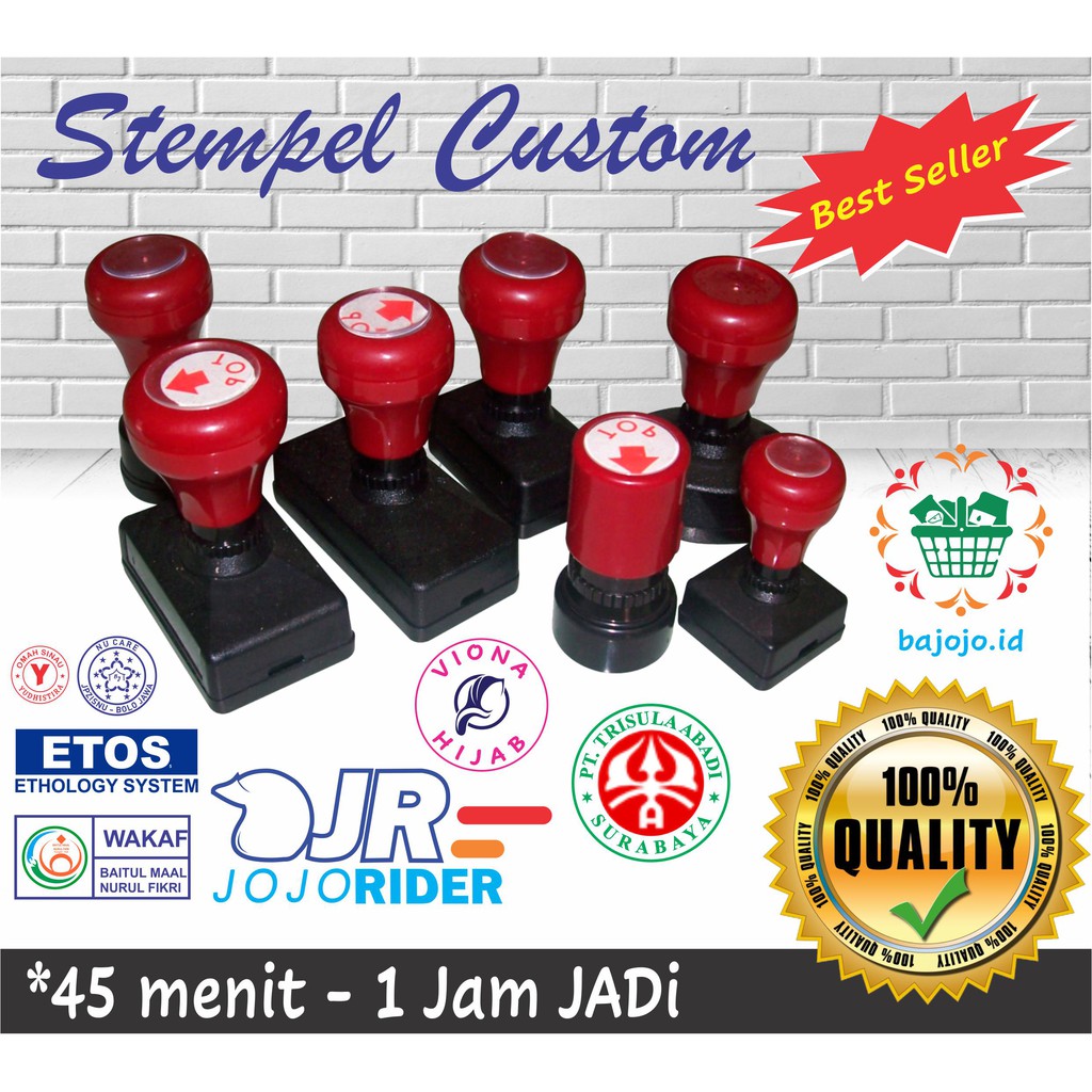 Stempel Flash Custom 1 warna/ stempel warna / stempel flash 1 warna