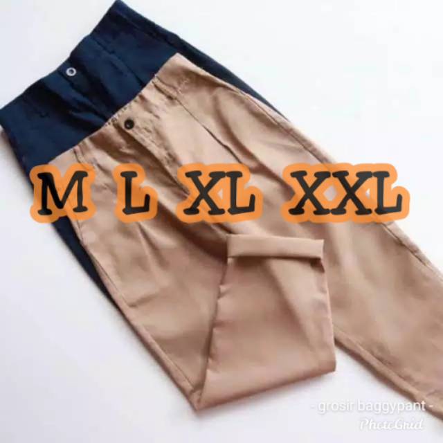  Bisa COD celana baggy pants american drill  grade A 