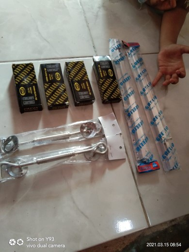 Hak Angin Jendela Bulat 8 Inchi / 20 Cm  Penyangga Jendela Berkualitas