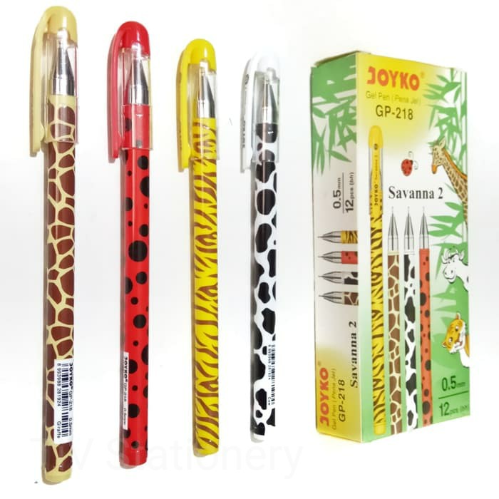 

Joyko Gel Pen Pulpen Savanna 2 GP-218 / Pulpen Motif Lucu Murah Berkualitas