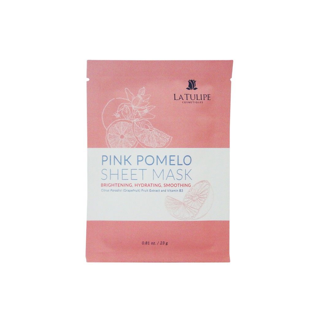 LA TULIPE BRIGHTENING &amp; HYDRATING SHEET MASK 23 Gr @ MJ