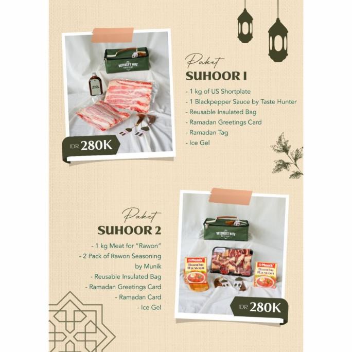 

Gift Hampers Puasa Sahur / Parsel Lebaran / Daging Rawon - Tbw X Munik Charityystore