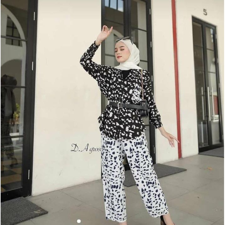 LEOPARD'S SET | NEW SETELAN CELANA MOTIF MACAN | BISA COD