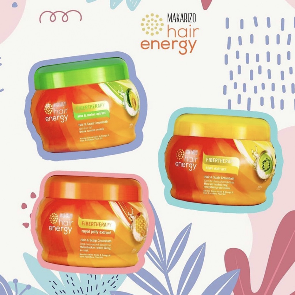 Makarizo Hair Energy Creambath 500 g