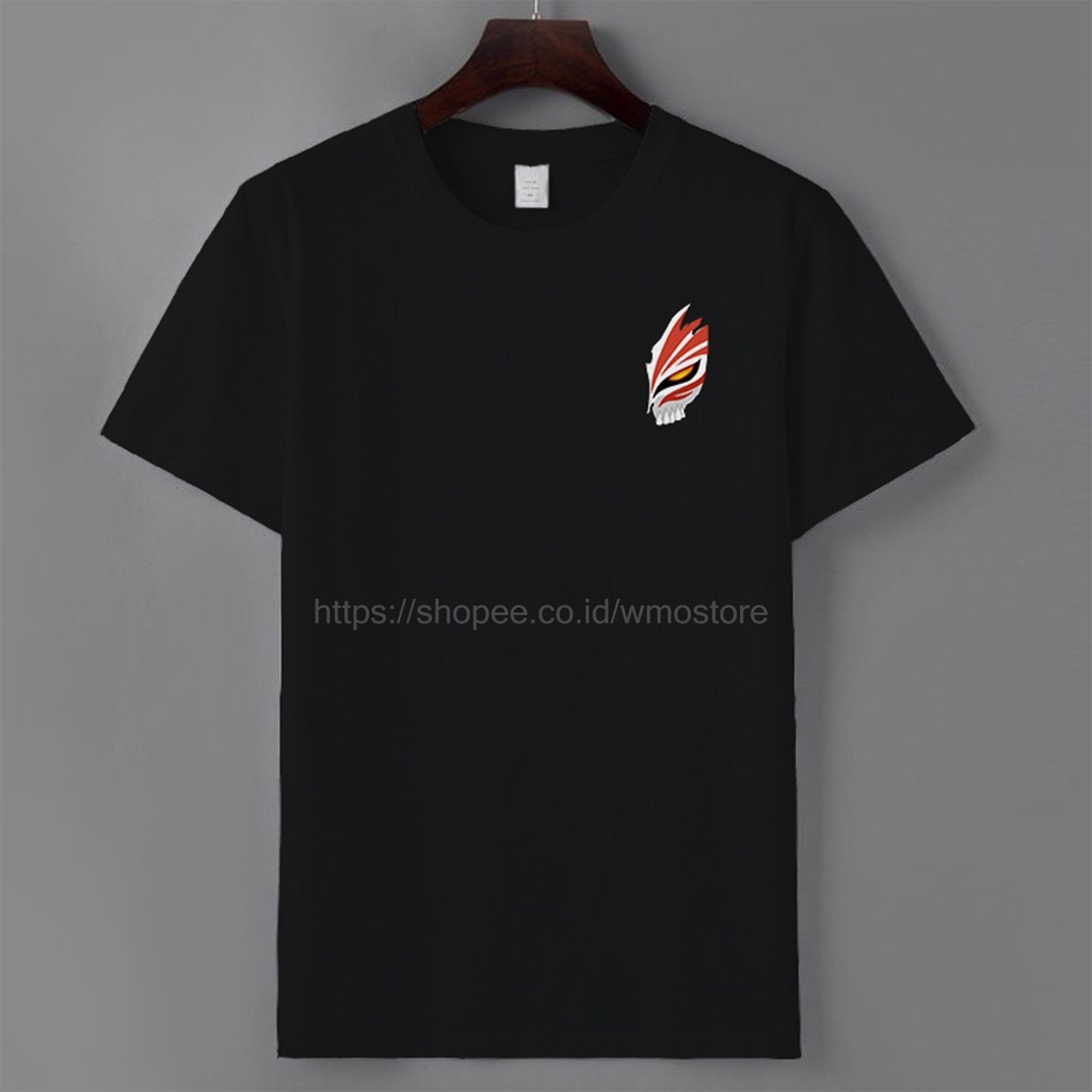 Kaos Anime BLEACH ICHIGO KUROSAKI Terbaru Cotton 24s UNISEX ORIGINAL