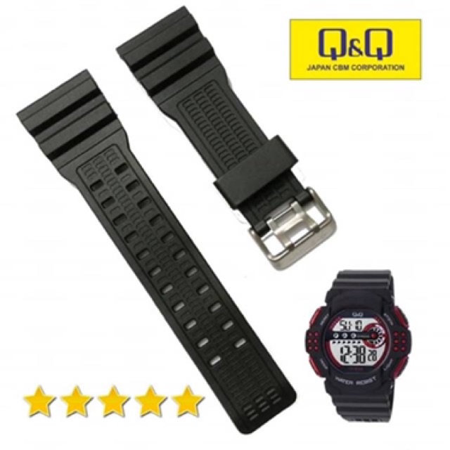 Q&amp;Q M128 Strap watch QnQ M128 QQ M128 Tali Jam QnQ ORIGINAL PAS BS LGSG DIPAKAI